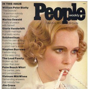 1st Issue PEOPLE Magazine March 4, 1974 Mia Farrow